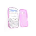 CUSTODIA GEL TPU SILICONE per SAMSUNG S5270 CH@T 527 COLORE ROSA