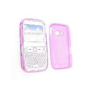 CUSTODIA GEL TPU SILICONE per SAMSUNG S5270 CH@T 527 COLORE ROSA