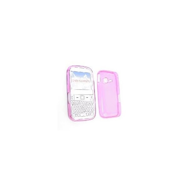 CUSTODIA GEL TPU SILICONE per SAMSUNG S5270 CH@T 527 COLORE ROSA