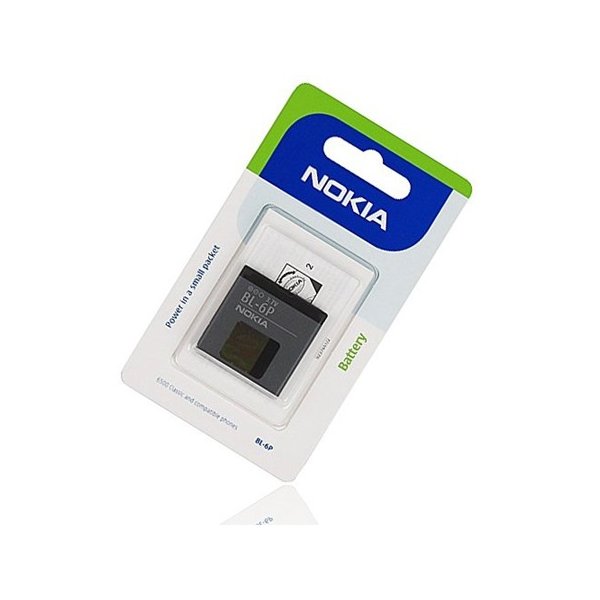 BATTERIA ORIGINALE NOKIA BL-6P per 6500c, 7900 CRYSTAL PRISM, 7900 PRISM 830mAh LI-ION BLISTER