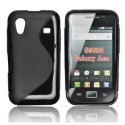 CUSTODIA GEL TPU SILICONE DOUBLE per SAMSUNG S5830 GALAXY ACE COLORE NERO