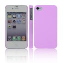 CUSTODIA per APPLE IPHONE 4, IPHONE 4S - BACK RIGIDA COLORE VIOLA