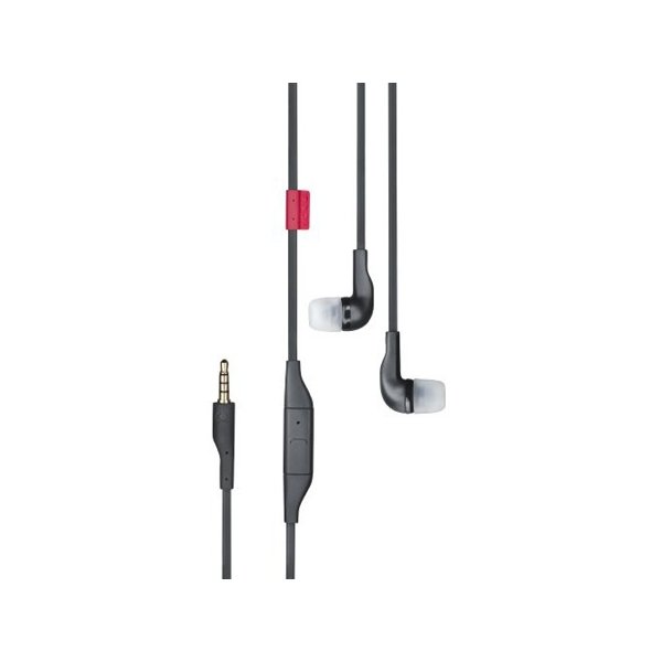 AURICOLARE STEREO con CONNETTORE JACK 3,5mm - GOMMINI COLORE NERO ORIGINALE NOKIA WH-205 BULK