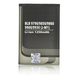 BATTERIA BLACKBERRY J-M1 per BOLD TPOCH 9900, CURVE 9380 1250 mAh LI-ION SEGUE COMPATIBILITA'..