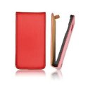 CUSTODIA VERTICALE SLIM FLIP PELLE per SAMSUNG I9100 GALAXY S II, I9105 GALAXY S II PLUS COLORE ROSSO