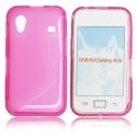 CUSTODIA GEL TPU SILICONE DOUBLE per SAMSUNG S5830 GALAXY ACE COLORE ROSA