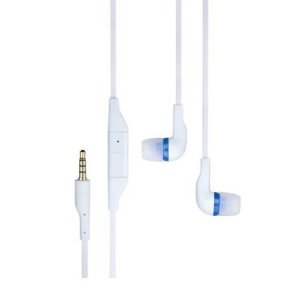 AURICOLARE STEREO con CONNETTORE JACK 3,5mm - GOMMINI COLORE BIANCO ORIGINALE NOKIA WH-205 BULK