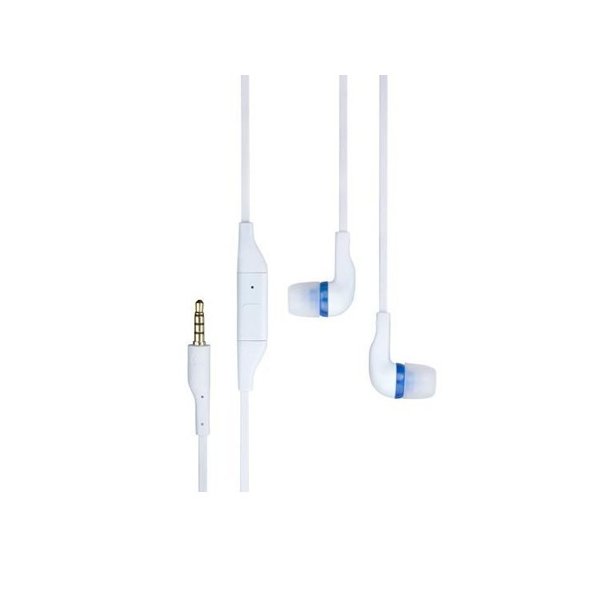 AURICOLARE STEREO con CONNETTORE JACK 3,5mm - GOMMINI COLORE BIANCO ORIGINALE NOKIA WH-205 BULK