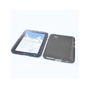 CUSTODIA GEL TPU SILICONE per SAMSUNG P6200 Galaxy Tab 7.0 Plus COLORE NERO