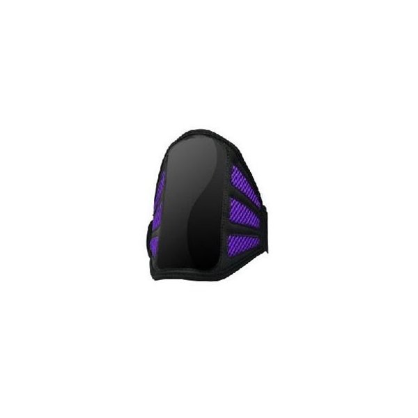 CUSTODIA DA BRACCIO CON CHIUSURA A STRAPPO per SAMSUNG I9500 GALAXY S4, I9300 GALAXY S3 COLORE NERO E VIOLA