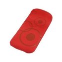 CUSTODIA A SACCHETTO IN TESSUTO per APPLE IPHONE 4, 4s E MODELLI SIMILARI FANTASIA FLEX COLORE ROSSO