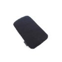 CUSTODIA SACCHETTO IN TESSUTO SCAMOSCIATO per APPLE IPHONE 2G, 3G, 3GS, 4, 4S E MODELLI SIMILARI COLORE NERO