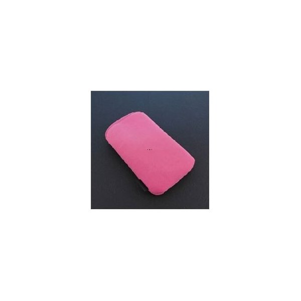 CUSTODIA SACCHETTO IN TESSUTO SCAMOSCIATO per APPLE IPHONE 2G, 3G, 3GS, 4, 4S E MODELLI SIMILARI COLORE ROSA