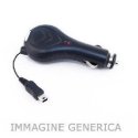 CARICATORE AUTO RETRAIBILE per LG KG800, KP235, KF310 COLORE NERO SEGUE COMPATIBILITA'.. (CAR16.KG800)