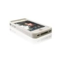 CUSTODIA GEL TPU SILICONE BUMPER per APPLE IPHONE 4, 4s COLORE BIANCO