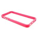 CUSTODIA GEL TPU SILICONE BUMPER per APPLE IPHONE 5, 5S COLORE ROSA