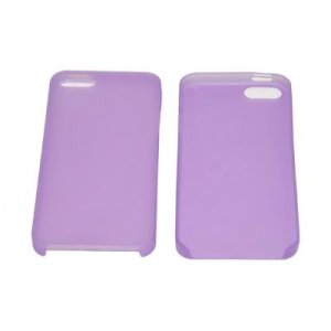 CUSTODIA per APPLE IPHONE SE, IPHONE 5S, IPHONE 5 - BACK RIGIDA SLIM COLORE VIOLA