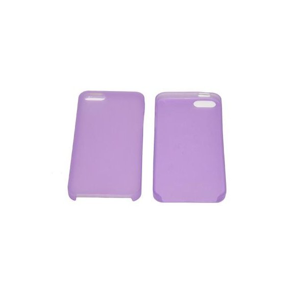 CUSTODIA per APPLE IPHONE SE, IPHONE 5S, IPHONE 5 - BACK RIGIDA SLIM COLORE VIOLA