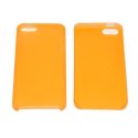 CUSTODIA per APPLE IPHONE SE, IPHONE 5S, IPHONE 5 - BACK RIGIDA SLIM COLORE ARANCIONE