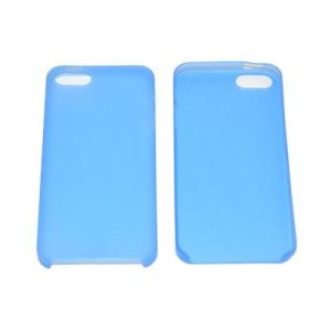 CUSTODIA per APPLE IPHONE SE, IPHONE 5S, IPHONE 5 - BACK RIGIDA SLIM COLORE BLU