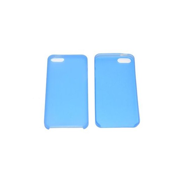 CUSTODIA per APPLE IPHONE SE, IPHONE 5S, IPHONE 5 - BACK RIGIDA SLIM COLORE BLU