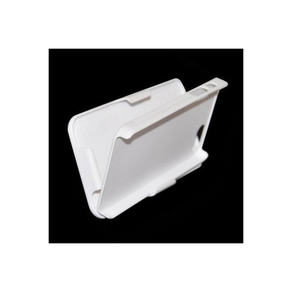 CUSTODIA per APPLE IPHONE SE, IPHONE 5S, IPHONE 5 - BACK RIGIDA CON STAND E CLIP PER CINTURA COLORE BIANCO