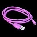 CAVO MICRO USB - LUNGHEZZA 1 MT COLORE VIOLA