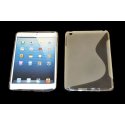 CUSTODIA GEL TPU SILICONE DOUBLE per APPLE IPAD MINI 3, IPAD MINI 2, IPAD MINI COLORE BIANCO