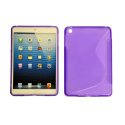 CUSTODIA GEL TPU SILICONE DOUBLE per APPLE IPAD MINI 3, IPAD MINI 2, IPAD MINI COLORE VIOLA