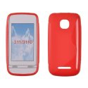 CUSTODIA GEL TPU SILICONE DOUBLE per NOKIA ASHA 311 COLORE ROSSO