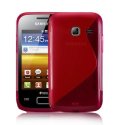 CUSTODIA GEL TPU SILICONE DOUBLE per SAMSUNG S6102 Galaxy Y Duos COLORE ROSSO