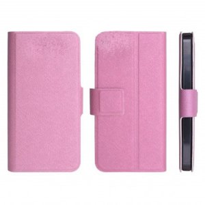 CUSTODIA FLIP ORIZZONTALE SLIM per NOKIA LUMIA 610 CON STAND E CHIUSURA MAGNETICA COLORE ROSA