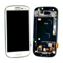 DISPLAY ORIGINALE per SAMSUNG I9300 GALAXY S3 Colore BIANCO