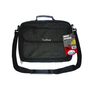 BORSA PER NOTEBOOK DA 15,6" POLLICI CON TRACOLLA E TASCHE PORTA DOCUMENTI COLORE NERO GB-15.60 VULTECH