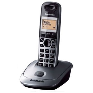 CORDLESS ECO DECT KX-TG2511JTM CON DISPLAY LCD IDENTIFICATIVO CHIAMANTE, VIVAVOCE E RETROILLUMINAZIONE GRIGIO SCURO PANASONIC