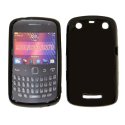 CUSTODIA GEL TPU SILICONE LUCIDA per BLACKBERRY CURVE 9370, CURVE 9360, CURVE 9350 COLORE NERO