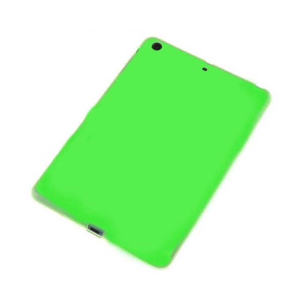 CUSTODIA GEL SILICONE TPU LUCIDA per APPLE IPAD MINI 3, IPAD MINI 2, IPAD MINI COLORE VERDE