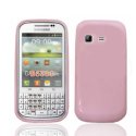 CUSTODIA GEL TPU SILICONE LUCIDA per SAMSUNG B5330 Galaxy Chat COLORE ROSA