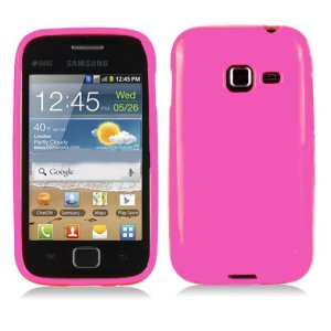 CUSTODIA GEL TPU SILICONE LUCIDA per SAMSUNG S6802 Galaxy Ace Duos COLORE ROSA