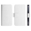 CUSTODIA FLIP ORIZZONTALE SLIM per SONY LT26i XPERIA S, CON STAND E CHIUSURA MAGNETICA COLORE BIANCO