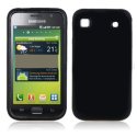 CUSTODIA GEL TPU SILICONE LUCIDA per SAMSUNG I9000 Galaxy S COLORE NERO