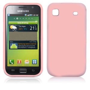 CUSTODIA GEL TPU SILICONE LUCIDA per SAMSUNG I9000 Galaxy S COLORE ROSA