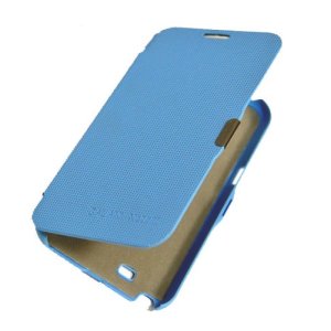 CUSTODIA ORIZZONTALE FLIP SAMSUNG N7100 NOTE2, N7105 COLORE BLU