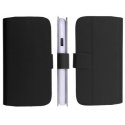 CUSTODIA FLIP ORIZZONTALE SLIM per HTC ONE S CON STAND E CHIUSURA MAGNETICA COLORE NERO