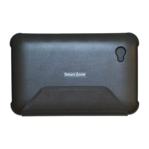 CUSTODIA BACK CON COPERTURA ANTERIORE RIGIDA PER SAMSUNG P6200 Galaxy Tab 7.0 Plus COLORE NERO