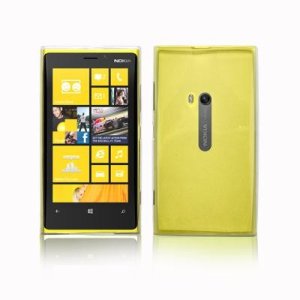 CUSTODIA GEL TPU SILICONE NOKIA LUMIA 920 COLORE BIANCO