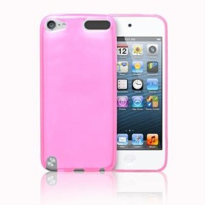 CUSTODIA GEL TPU SILICONE per APPLE IPOD TOUCH 5ª GENERAZIONE COLORE ROSA