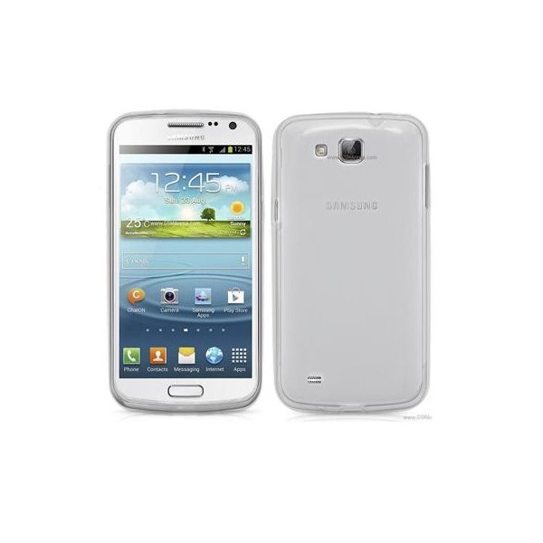 CUSTODIA GEL TPU SILICONE per SAMSUNG I9260 Galaxy Premier COLORE BIANCO