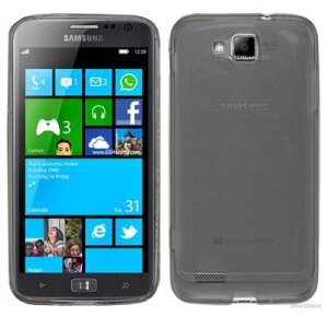 CUSTODIA GEL TPU SILICONE per SAMSUNG I8750 Ativ S T899 COLORE NERO