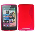 CUSTODIA GEL TPU SILICONE DOUBLE per ASUS GOOGLE NEXUS 7 TABLET 7" COLORE ROSSO